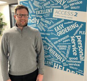 A photograph of Daniel Johnson, Access2's Regional Sales manager